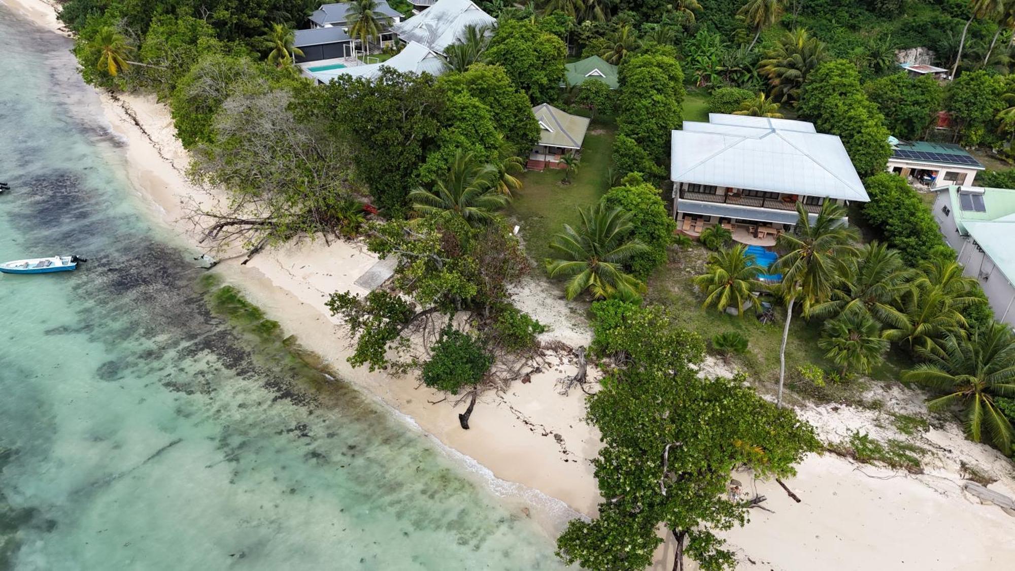 Surf Tropical Villa Seascape Cerf Island Ruang foto
